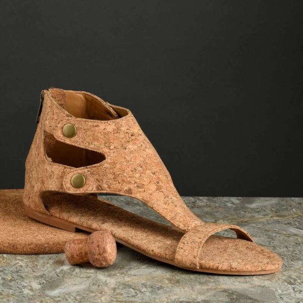 Women Comfy Cork Casual Sandals Pinapparels